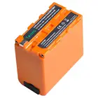 Tectra 1 ПК, выход USB 7800mAh NP-F960 F950 литий-ионная батарея для Sony NP-F970, DCR-VX2100,DSR-PD150,DSR-PD170, HDR