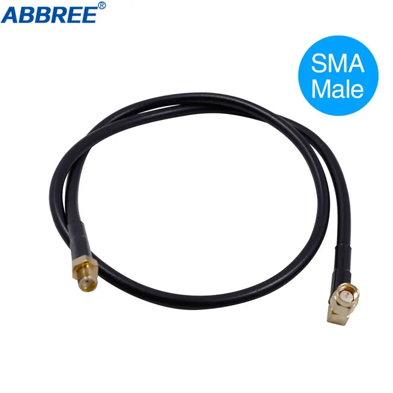 ABBREE AR 152 стандартная тактическая антенна SMA Мужской коаксиальный Удлинительный