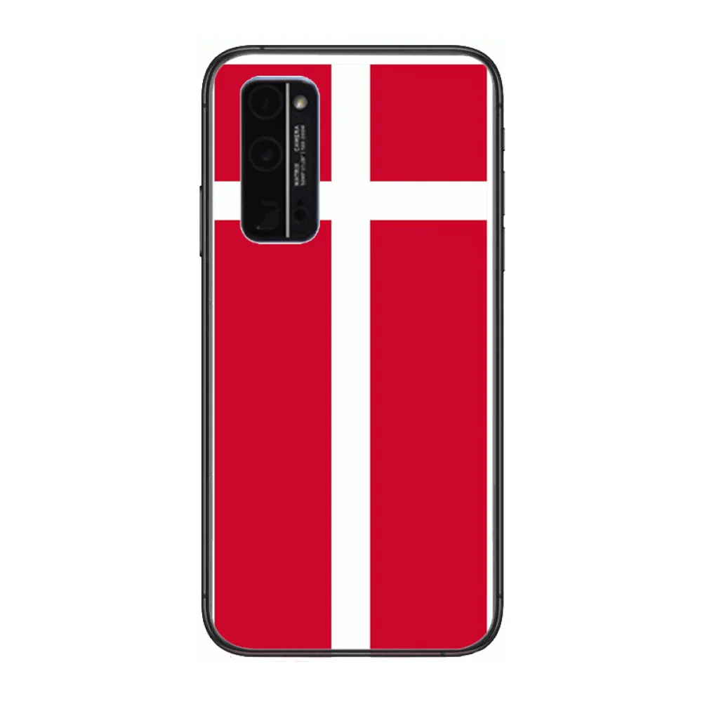 

National Flag Patriotism Phone Case Hull For Huawei Honor 8 9 10 20 30 A S Lite Pro 5g i Black Back Soft Cell Cover Pretty