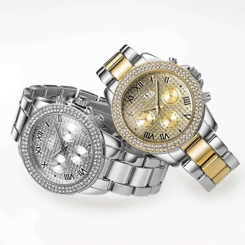 

Ladies Wrist Watches Elegant Dress Women Luxury Brand Watch 2021 Silver Gold Quartz Female Watches Bracelet Women's Wristwatch