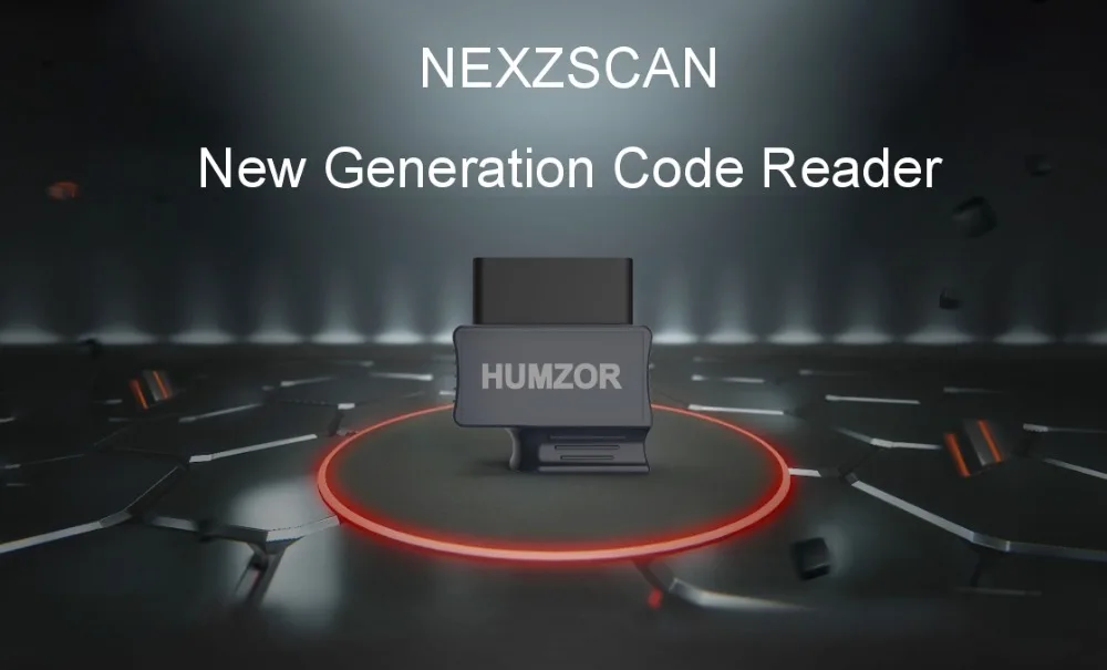 HUMZOR NexzScan OBD2 сканер автомобильный считыватель кодов Bluetooth 4,2 диагностический инструмент для iPhone, iPad и Android PK Bluedriver OBDLink