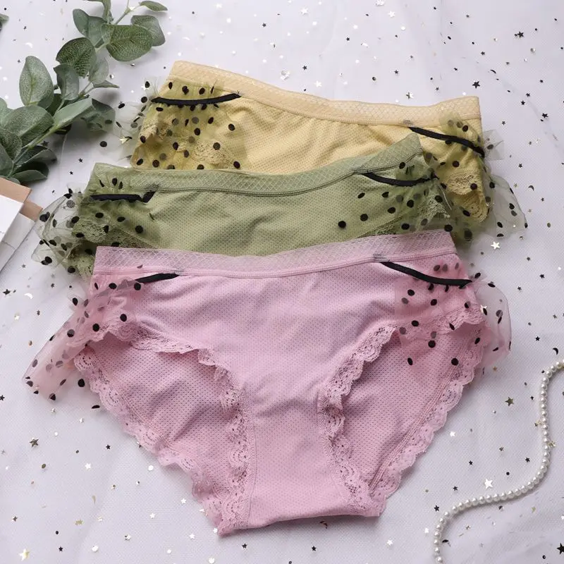 SP & CITY сексуальное нижнее белье женские трусики с бантиком сетчатые бесшовные в