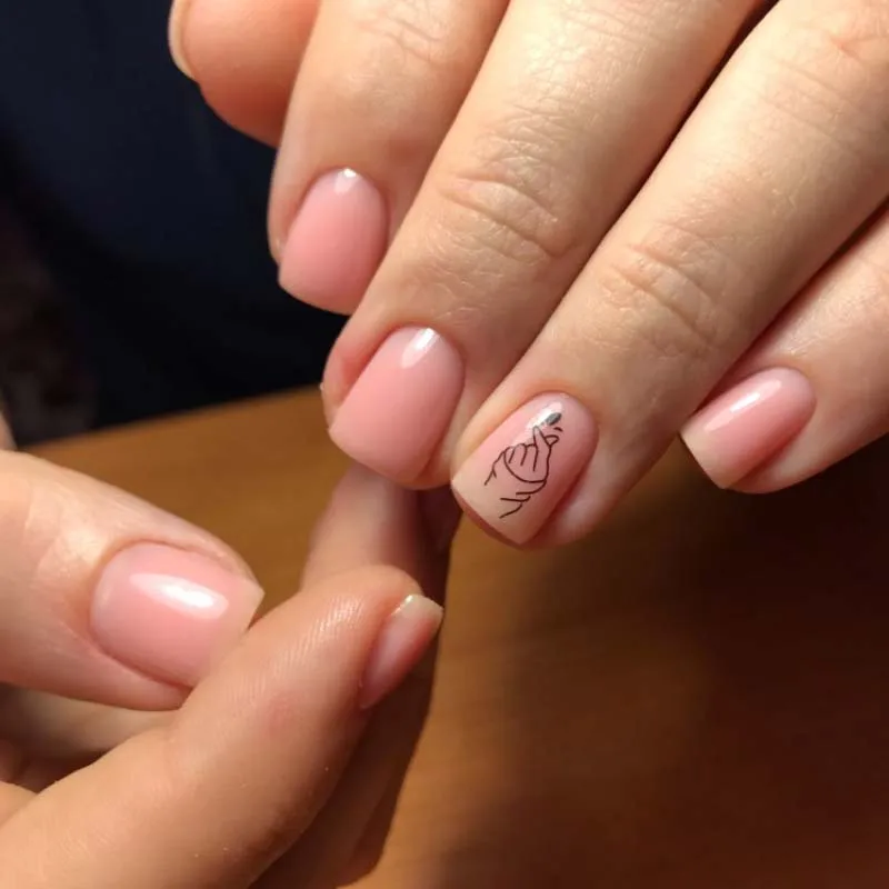 

2021 1pcs black white 3D Nail Sticker decals Cool English Letter Nail Art Decoration DIY Manicure Design