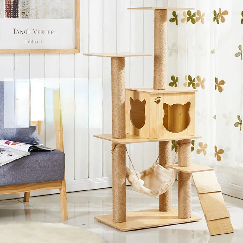 

Cat Climbing Frame Litter Tree Scratching Board Grinding Claw