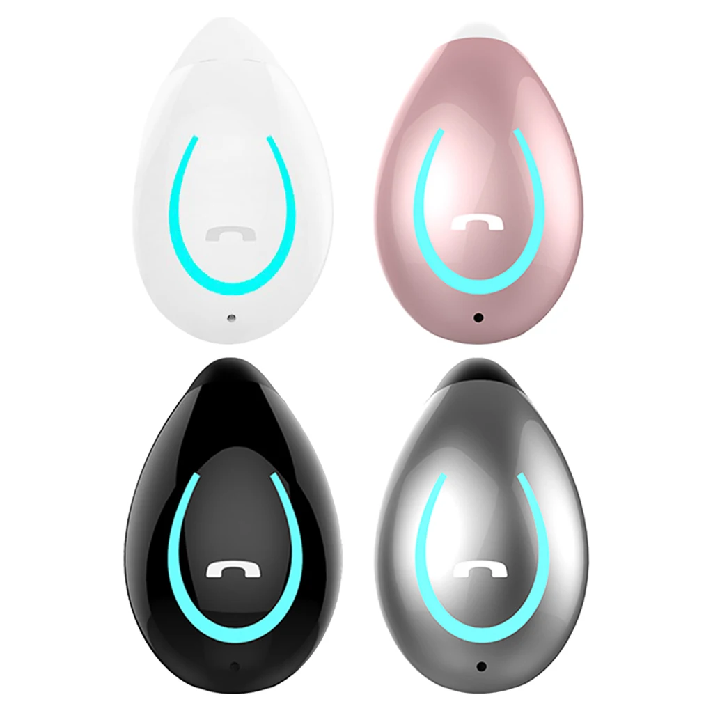 

Sports Wireless Bluetooth 5.0 Headset Stereo Ear Clip Single Touch Earphone Handfree Earbuds with Mic for Cell Phones