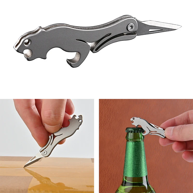 Титановый мини-нож для повседневного использования складной нож брелок подвеска