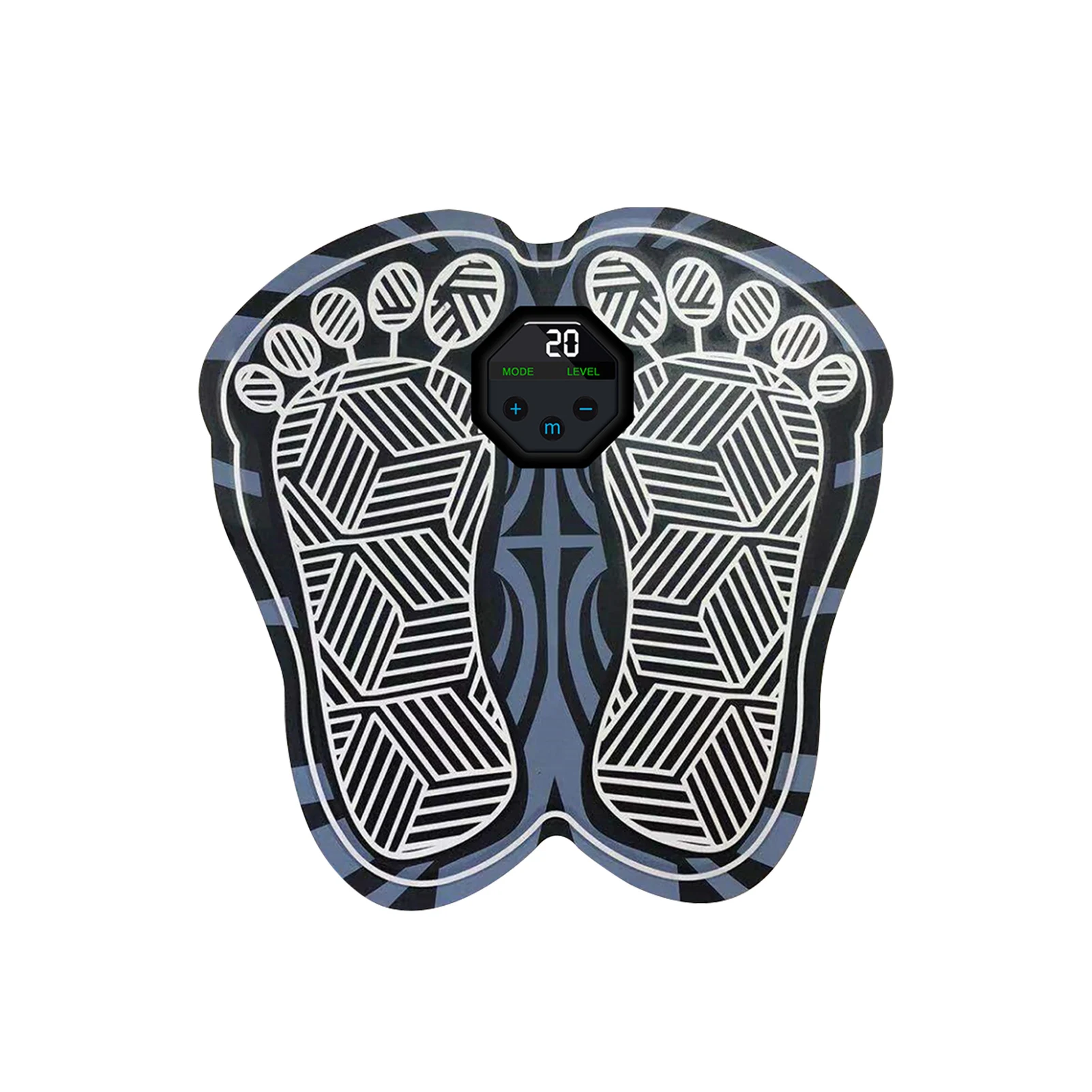 

Mat Relaxing Electric EMS Accessories USB Charging Portable Foot Massager Gift Digital Display Home Travel Pad Adjustable Mode