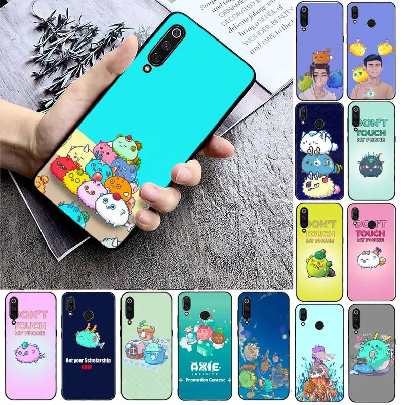 

Axie Infinity Phone Case For Xiaomi max3 mi 9 se mi8 F1 9SE 10 lite F1 Back Coque