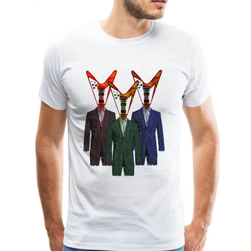 Новейшая забавная футболка для гитар-музыканта модная мужская гитариста