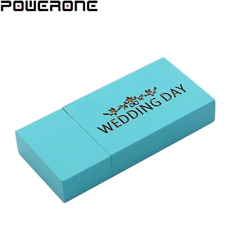 POWERONE 10 цветов (1 шт. Бесплатный Пользовательский логотип) USB 2 0 деревянный