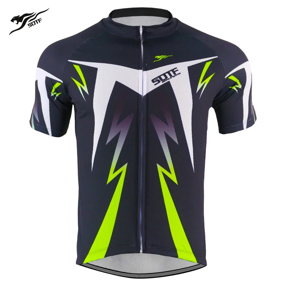 

SOTF Summer Cycling Jersey 2021 Breathable Anti-pilling Tight Cycling Jersey Short Sleeve Road Bike Off-road Cycling Jersey