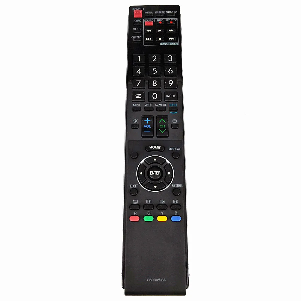 Пульт дистанционного управления GB008WJSA для SHARP AQUOS LCD светодиодный TV REC Fernbedienung -