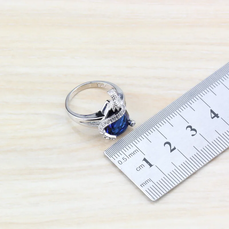 Серебряный Цвет костюм ювелирные наборы для женщин