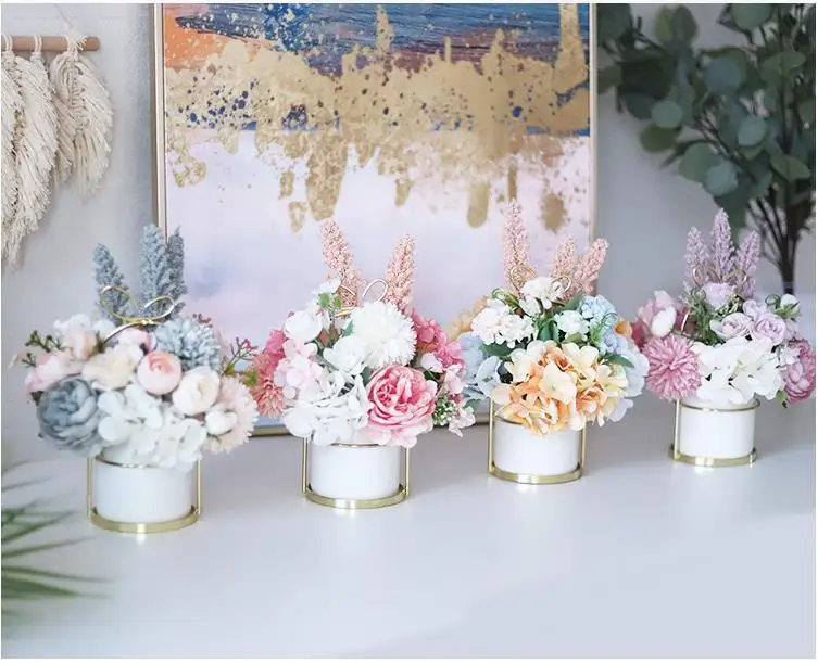 Набор горшков для цветов в Европейском стиле искусственный набор ваза