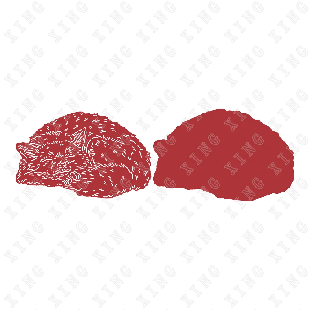 

New Two Red Robins Scarlett Metal Cutting Dies Scrapbook Diary Decoration Craft 3D Embossing Template Diy Greeting Card Handmade