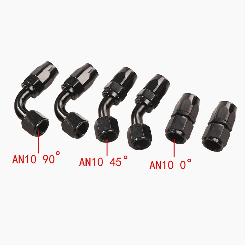 С AN10 шланговым комплектом Универсальный алюминиевый двигатель щеткой масляной