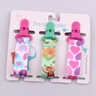 3 шт.компл., детская цепочка-зажим для соски, новая детская Пустышка-пустышка, зажим-цепочка для соски, пряжка, держатель-зажим для защиты от падения