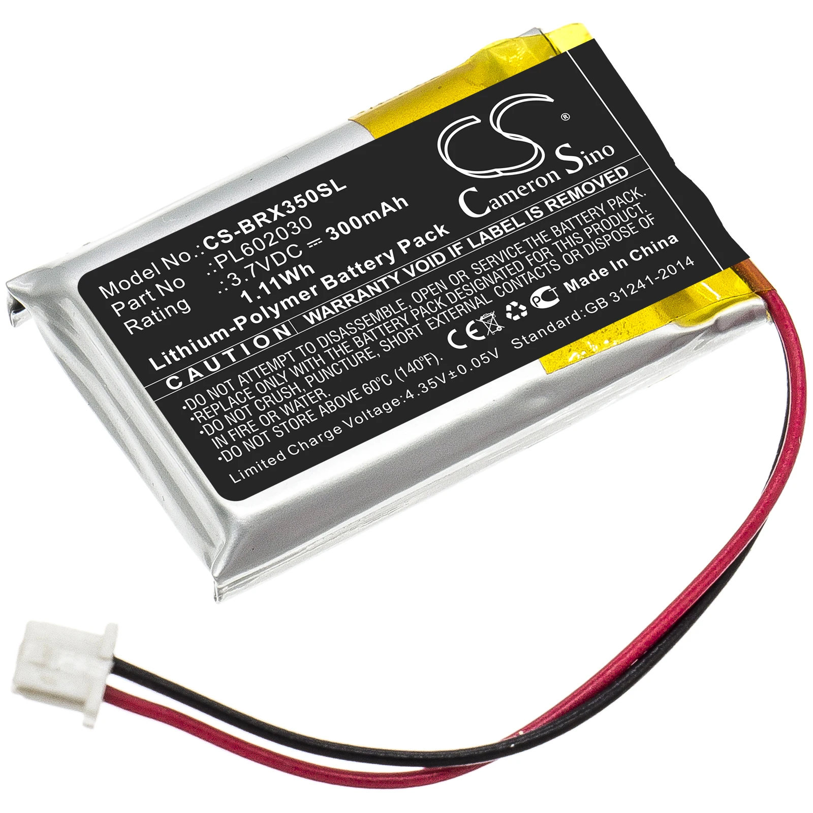 

Аккумулятор Cameron Sino для BlueParrott VXI B350-XT