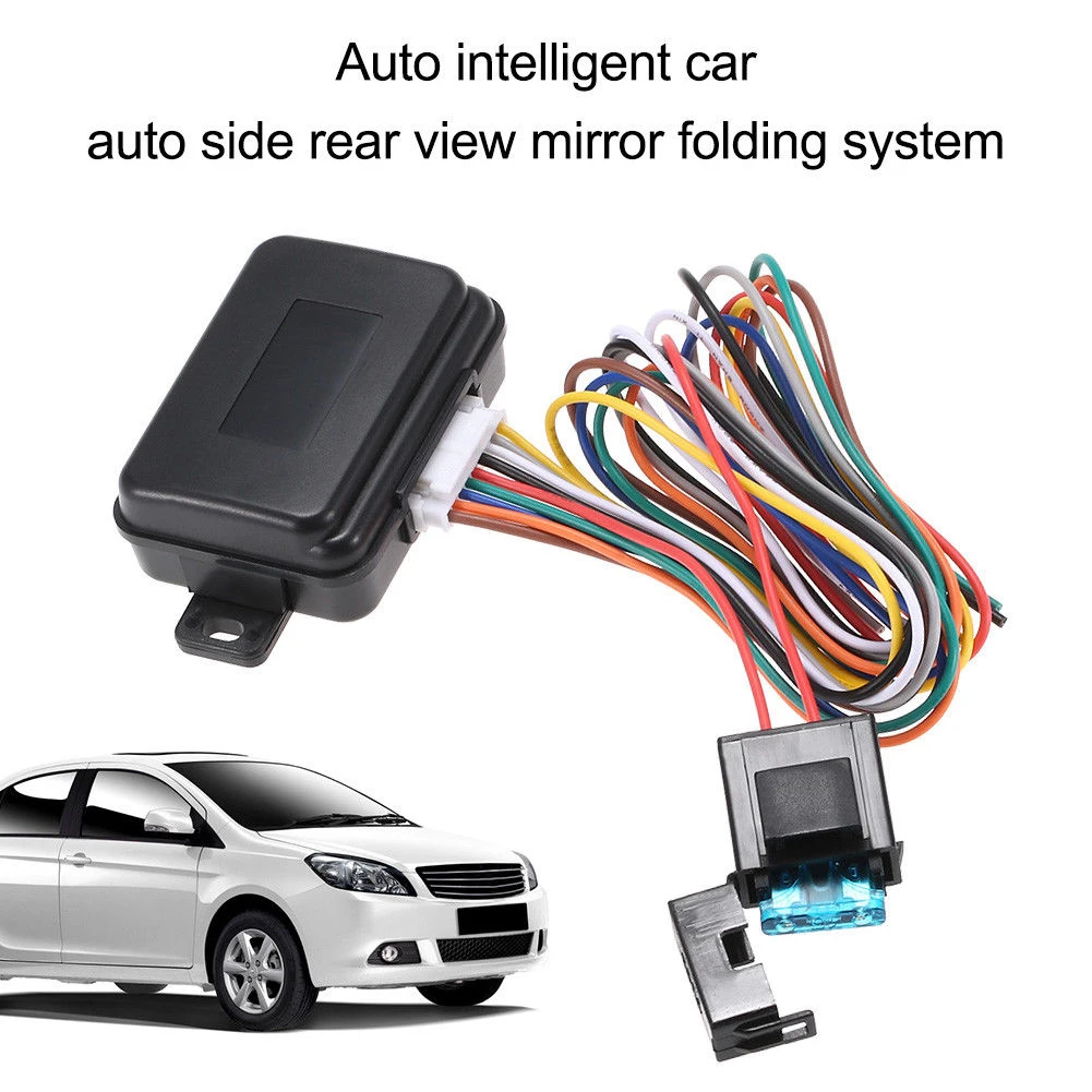 

Anti Scratch Repair Practical Multifunction Replacement Parts Security Easy Install Durable Rearview Mirror Folding System