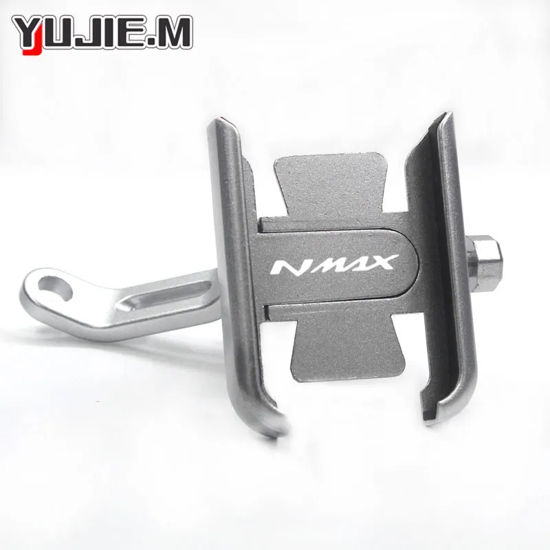 For YAMAHA NMAX N-MAX 155 NMAX125 2015-2020 Motorcycle Handlebar Rearview Mirror Mobile Phone Holder GPS stand bracket | Автомобили и