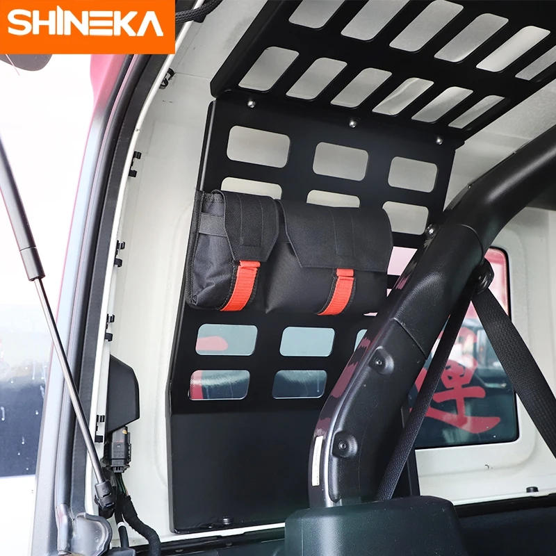 SHINEKA Автомобильный багажник строительные стеллажи багажная полка 4 двери