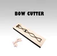 new japan steel blade rule die cut steel punch bow knot tie cutting mold wood dies for leather cutter for leather crafts