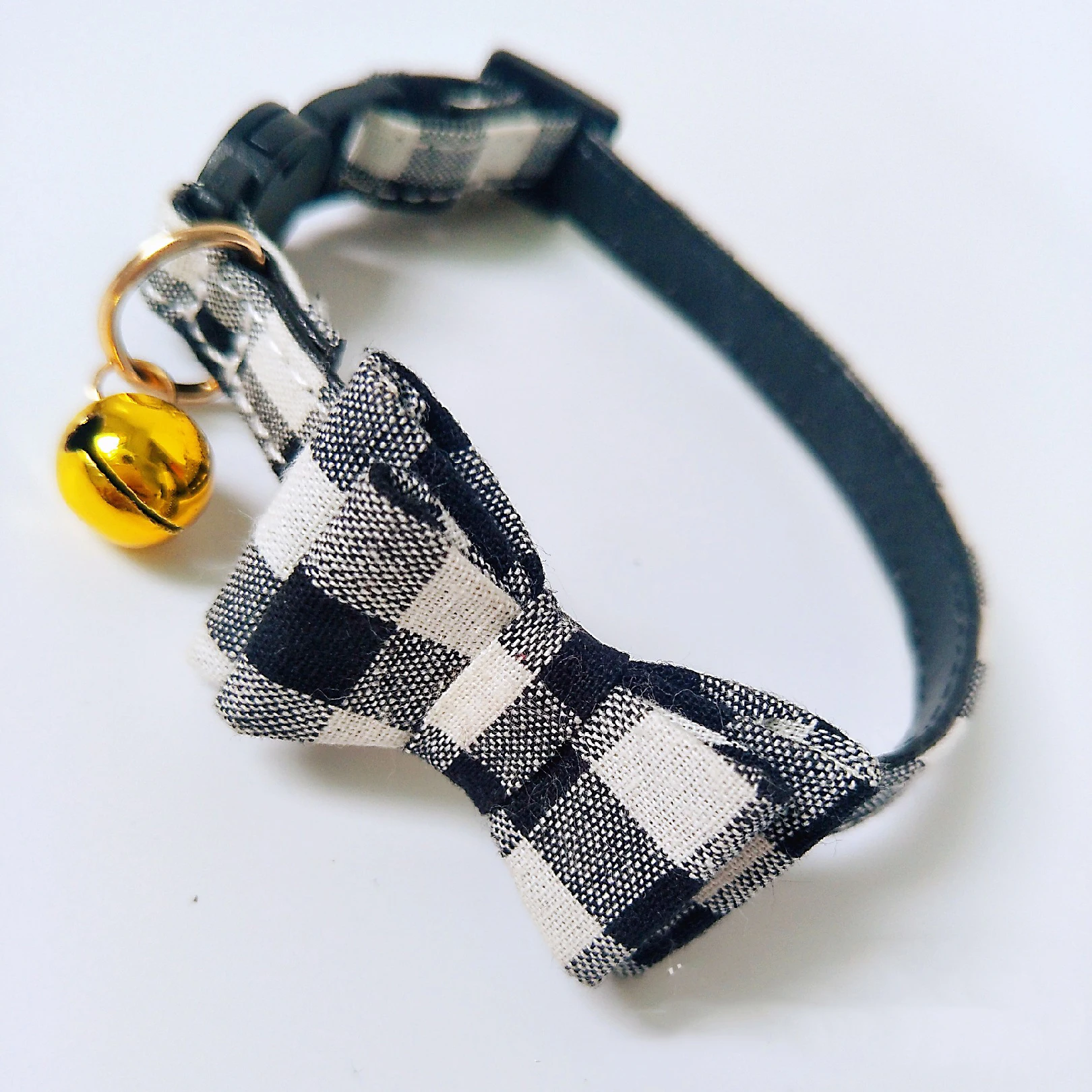 Милый ошейник для домашних животных с бантом собаки или кошки колокольчиками