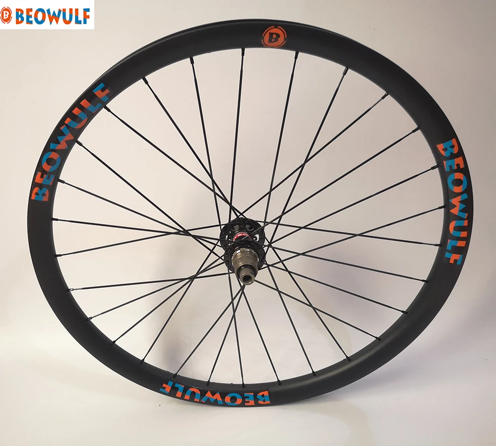 29er 35mm carbon MTB wheel clincher tubeless wheelset Mountain Bike Wheels 6 bolts disc break super light Hookless BOOST HUB | Спорт и