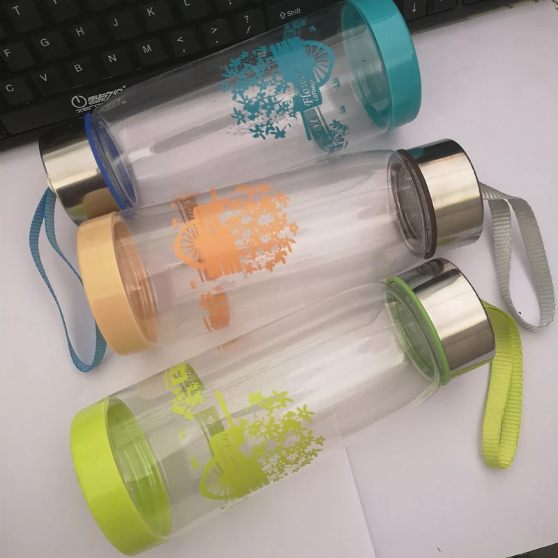 Пластиковые герметичные крышки для бутылки с водой 650 мл 22 унции петлей переноски