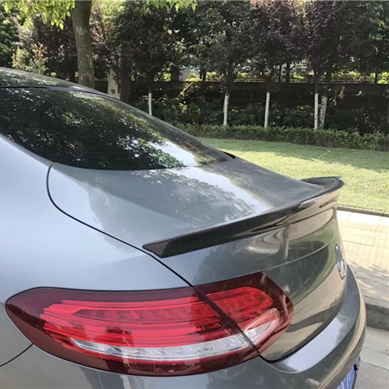 Для Mercedes W205 задний бампер из углеродного волокна спойлер FD стиль для BENZ C Class