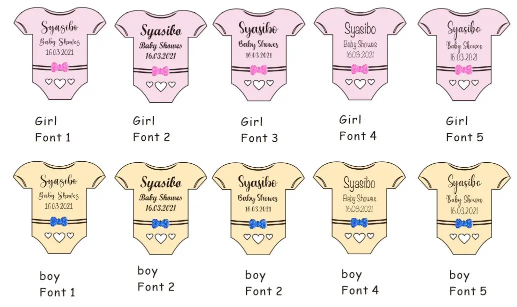 

(30piece) Personalized Newborn Favors, Custom Baby Shower Favors,Onesie Newborn Gift, Acrylic Baby Mirror