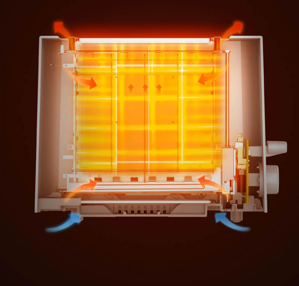 Xiaomi Youpin Pinlo электрический тостер для хлеба из нержавеющей стали, хлебопечка, машина для сэндвича, разогрева, кухонный тост 500 Вт
