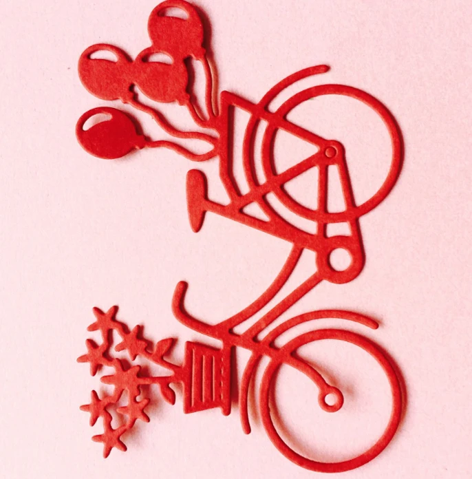 Воздушный шар велосипед DIY альбом карты делая инструмент головоломка нож из