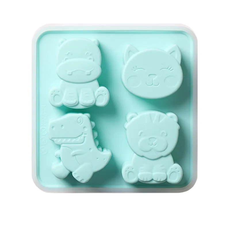 

Вспомогательная форма из силикагеля для еды, форма для риса, торта, выпечки, кухонные инструменты для готовки, мультяшный набор для приготов...