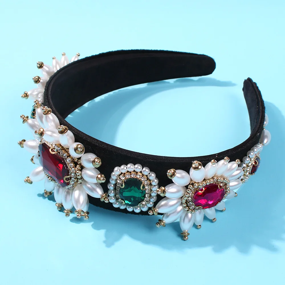 Женская повязка на голову в виде короны тиара с обручем для волос свадебные