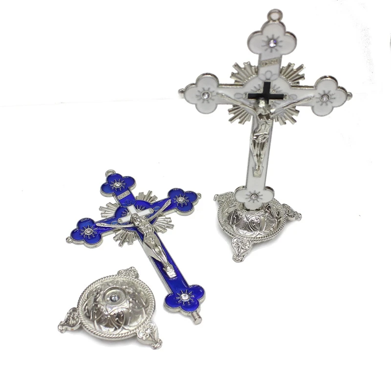 New Holy Jesus Cross Detachable Statues Fashion Christianity Jewelry Catholicism Exorcism Talisman Prayer Church Gifts john trigilio catholicism for dummies