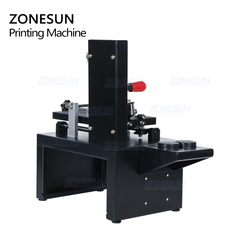 

ZONESUN ZS-RM7A Manual Desktop Ink Cup Pad Printer Printing Machine For Print Date Batch Number Logo