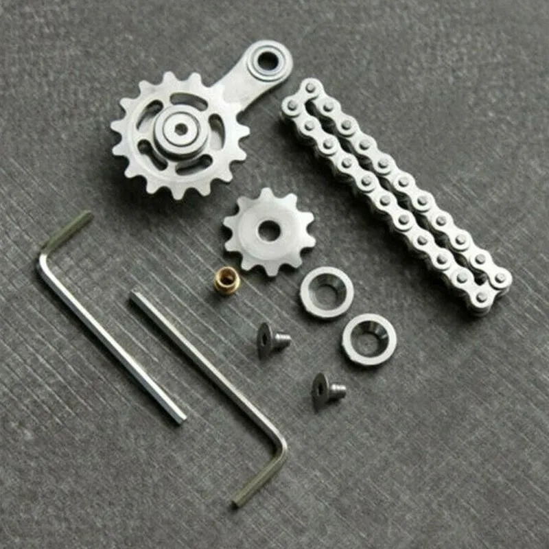 

Fingertip Gyro Sprocket Sprocket Flywheel Fingertip Toy Educational Decompression Toys Gold / Silver Color Fingertip Toy