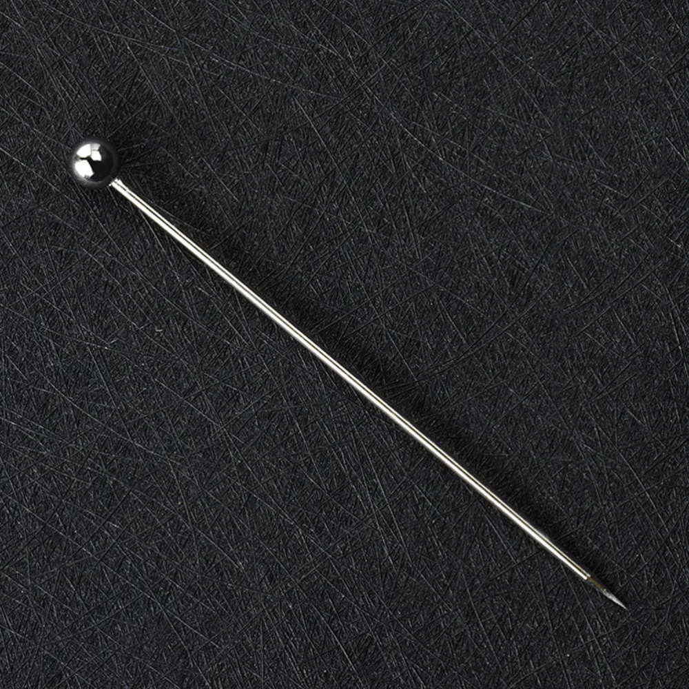 

16pcs Stainless Steel Cocktail Picks Bead Head Fruit Pick Stirring Stick Party Supplies for Home Bar