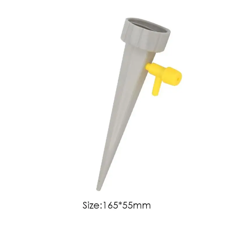 

1pc Automatic Watering Spikes System for Plants Drip Irrigation (Grey) Houseplant Spikes For Plant Energy Saving Environmental