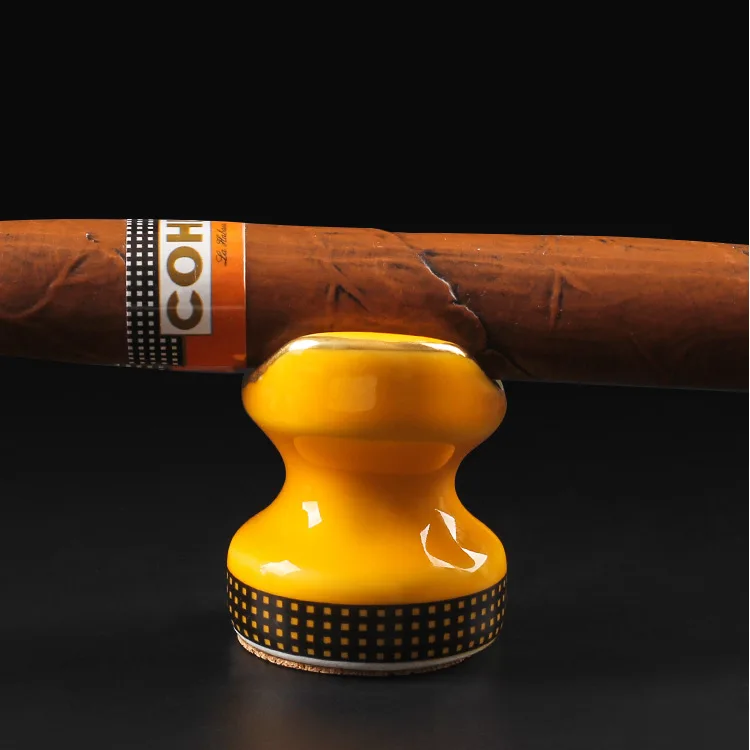 Керамический держатель для сигар подставка пепельница Карманный мини-подставка