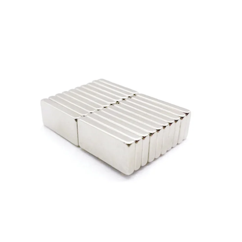 

10Pcs Strong Neodymium Magnet High Strength Block Rectangular Magnetic Magnets 50*25*5MM Neodymium Rare Earth Magnets