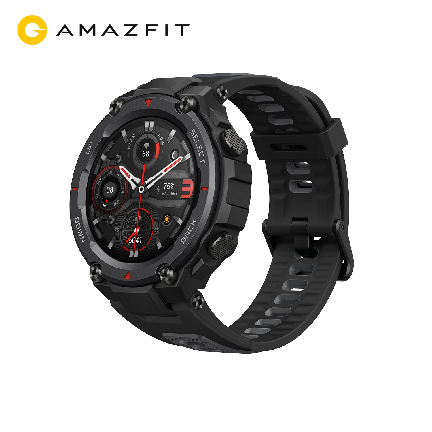 Глобальная версия оригинальный Amazfit Trex Pro Смарт-часы GPS Спорт на открытом воздухе Водонепроницаемый Смарт-часы для мужчин 18day Срок службы батареи iOS и Android