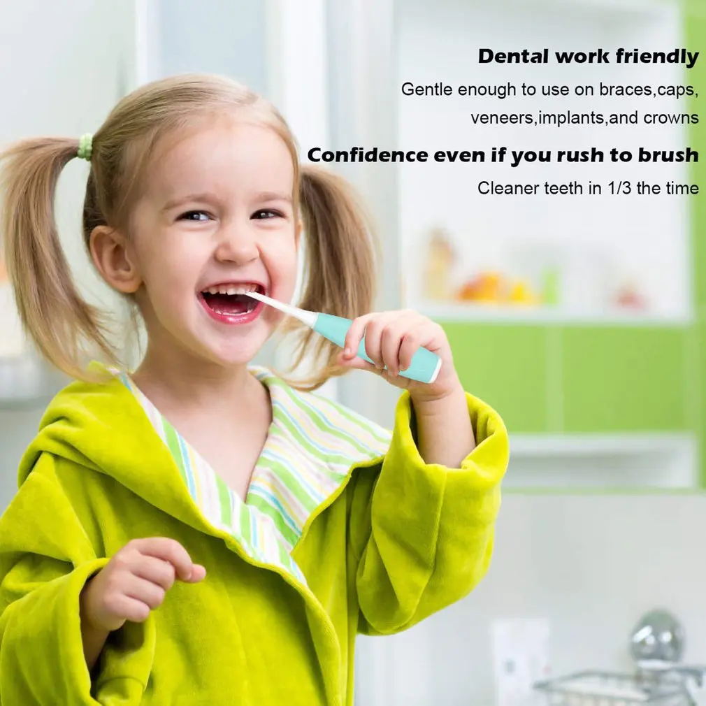 

Children Ultrasonic Waterproof Electric Toothbrush Home Soft Hair Rechargeable Teeth Brush Bathroom Supplies