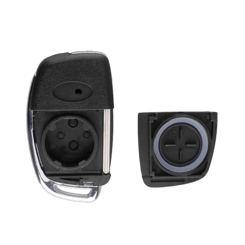 KEYYOU Flip Folding Remote Key Shell Case 3/4 Buttons For Mistra Hyundai HB20 Santa Fe IX35 IX45 Accent I40 Verna Uncut Blade | Автомобили