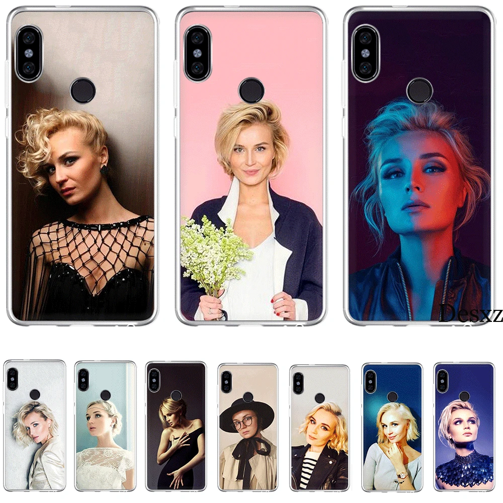 Чехол для мобильного телефона Xiaomi Redmi GO 7 S2 4A 4X5 5A Plus 6 6A 7A K20 Pro Защита Крышки Polina Gagarina