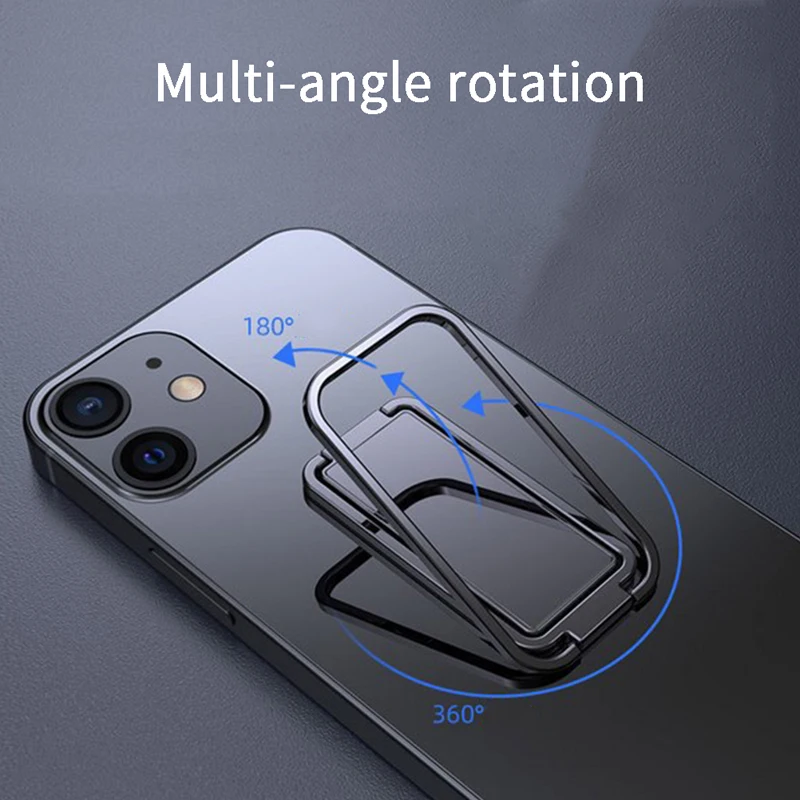 for 1pc ultra thin finer ring phone holder foldable liftable phone holder stand metal desk stand universal mobile phone free global shipping