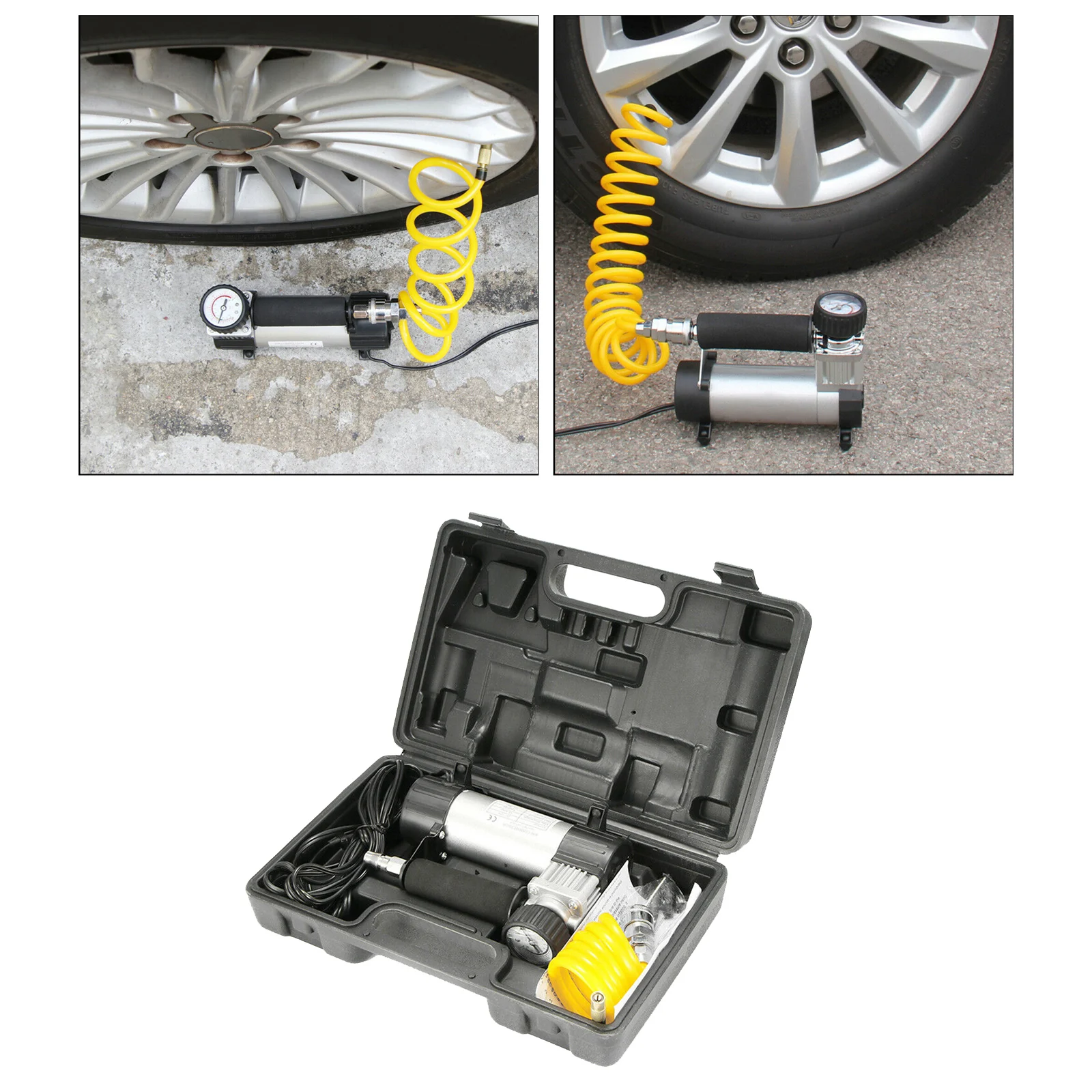 Компрессор автомобильный компактный электрический 12 В 35 л/мин | Автомобили и