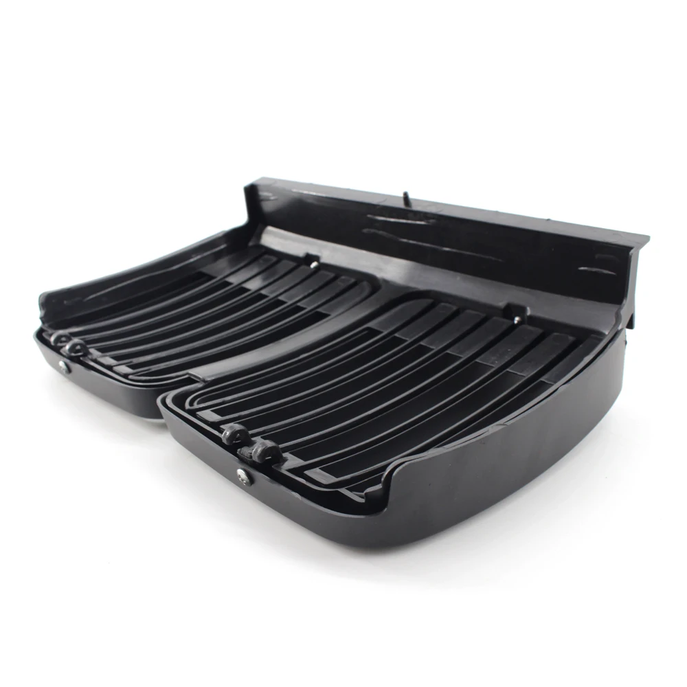 Автомобильная решетка матовый черный передний бампер радиатора гоночная замена