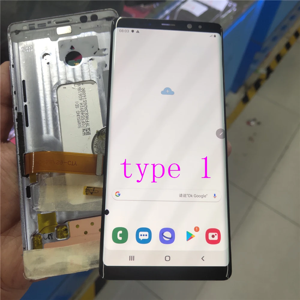 Оригинальный ЖК дисплей для SAMSUNG Galaxy Note 9 N960F N960D N960DS сенсорный экран дигитайзер